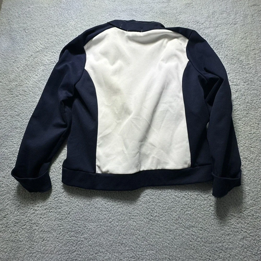 L-RL ACTIVE‎ RALPH LAUREN JACKET FULL ZIP EMBROIDERED LOGO XL Hidden Hood